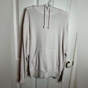 Vince Cream Hoodie Sweatshirt